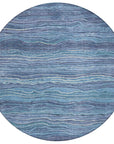 Addison Rugs Faerain Blue Washable Indoor-Outdoor Rug