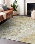 Addison Rugs Faerara Gold Washable Indoor-Outdoor Rug