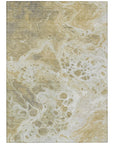 Addison Rugs Faerara Gold Washable Indoor-Outdoor Rug