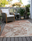Addison Rugs Faerara Orange Washable Indoor-Outdoor Rug