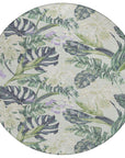 Addison Rugs Faereth Green Washable Indoor-Outdoor Rug