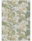 Addison Rugs Faereth Ivory Washable Indoor-Outdoor Rug