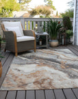 Addison Rugs Faeriel Gray Washable Indoor-Outdoor Rug