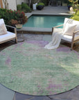 Addison Rugs Faerion Green Washable Indoor-Outdoor Rug