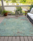Addison Rugs Faerion Blue Washable Indoor-Outdoor Rug