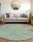 Addison Rugs Faerion Blue Washable Indoor-Outdoor Rug