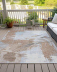 Addison Rugs Faerira Orange Washable Indoor-Outdoor Rug