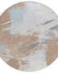 Addison Rugs Faerira Orange Washable Indoor-Outdoor Rug
