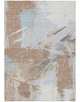 Addison Rugs Faerira Orange Washable Indoor-Outdoor Rug
