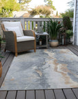 Addison Rugs Faerius Gray Washable Indoor-Outdoor Rug