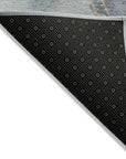 Addison Rugs Faerius Gray Washable Indoor-Outdoor Rug