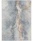 Addison Rugs Faerius Gray Washable Indoor-Outdoor Rug