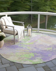 Addison Rugs Galain Purple Washable Indoor-Outdoor Rug