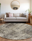 Addison Rugs Galara Brown Washable Indoor-Outdoor Rug