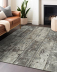 Addison Rugs Galara Brown Washable Indoor-Outdoor Rug