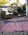 Addison Rugs Galaris Pink Washable Indoor-Outdoor Rug