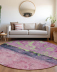 Addison Rugs Galaris Pink Washable Indoor-Outdoor Rug