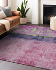 Addison Rugs Galaris Pink Washable Indoor-Outdoor Rug