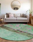 Addison Rugs Galaris Green Washable Indoor-Outdoor Rug
