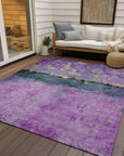 Addison Rugs Galaris Plum Washable Indoor-Outdoor Rug