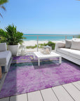 Addison Rugs Galaris Plum Washable Indoor-Outdoor Rug