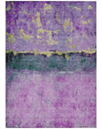 Addison Rugs Galaris Plum Washable Indoor-Outdoor Rug