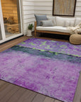 Addison Rugs Galaris Purple Washable Indoor-Outdoor Rug