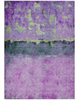 Addison Rugs Galaris Purple Washable Indoor-Outdoor Rug