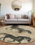 Addison Rugs Galas Brown Washable Indoor-Outdoor Rug