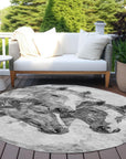 Addison Rugs Galion Gray Washable Indoor-Outdoor Rug