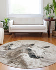 Addison Rugs Galira Ivory Washable Indoor-Outdoor Rug