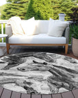 Addison Rugs Galius Gray Washable Indoor-Outdoor Rug