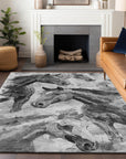 Addison Rugs Galius Gray Washable Indoor-Outdoor Rug