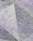 Addison Rugs Galon Lavender Washable Indoor-Outdoor Rug