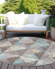 Addison Rugs Galon Brown Washable Indoor-Outdoor Rug