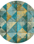 Addison Rugs Galon Teal Washable Indoor-Outdoor Rug