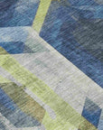 Addison Rugs Galor Blue Washable Indoor-Outdoor Rug