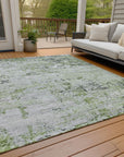 Addison Rugs Galora Aloe Washable Indoor-Outdoor Rug