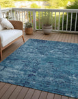 Addison Rugs Galora Denim Washable Indoor-Outdoor Rug