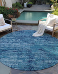 Addison Rugs Galora Denim Washable Indoor-Outdoor Rug