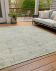 Addison Rugs Galora Ivory Washable Indoor-Outdoor Rug