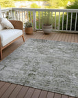 Addison Rugs Galora Gray Washable Indoor-Outdoor Rug