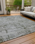 Addison Rugs Galora Gray Washable Indoor-Outdoor Rug