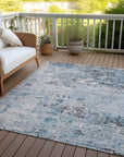 Addison Rugs Galora Sky Washable Indoor-Outdoor Rug