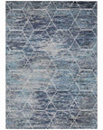 Addison Rugs Galyn Blue Washable Indoor-Outdoor Rug