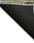 Addison Rugs Galyn Brown Washable Indoor-Outdoor Rug
