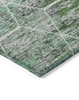Addison Rugs Galyn Green Washable Indoor-Outdoor Rug