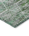 Addison Rugs Galyn Green Washable Indoor-Outdoor Rug
