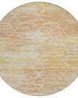 Addison Rugs Galyn Orange Washable Indoor-Outdoor Rug