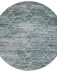 Addison Rugs Galyn Teal Washable Indoor-Outdoor Rug